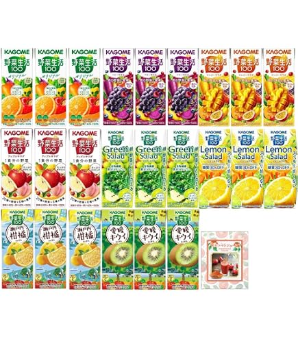 Amazon.co.jp: カゴメ 野菜生活 100 1日分の野菜 ビタミン野菜 充実